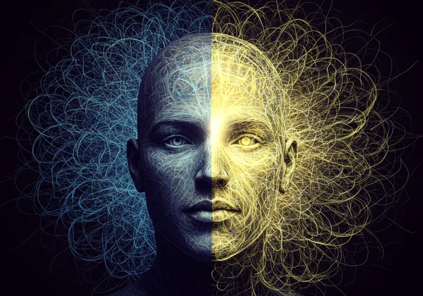 Person's journey from confusion to clarity through self-understanding.