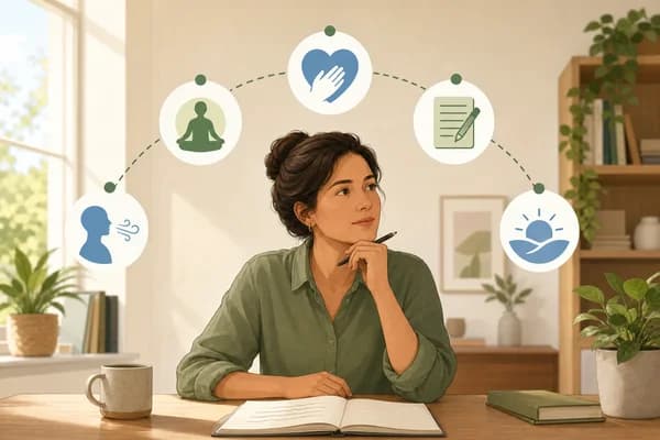 Calm emotional reset plan