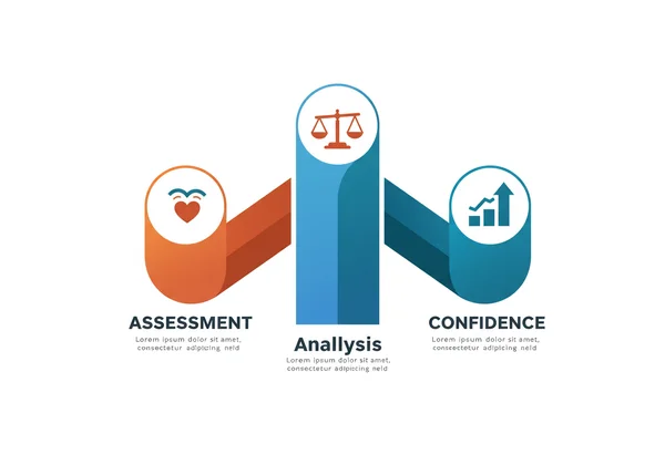 Three interconnected pillars symbolizing self-awareness concepts