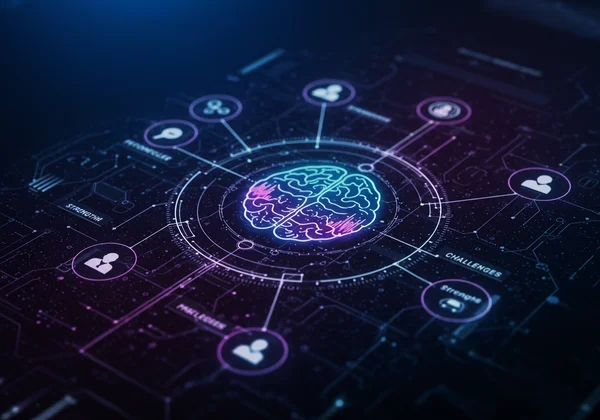 AI processing EQ data into personalized emotional insights